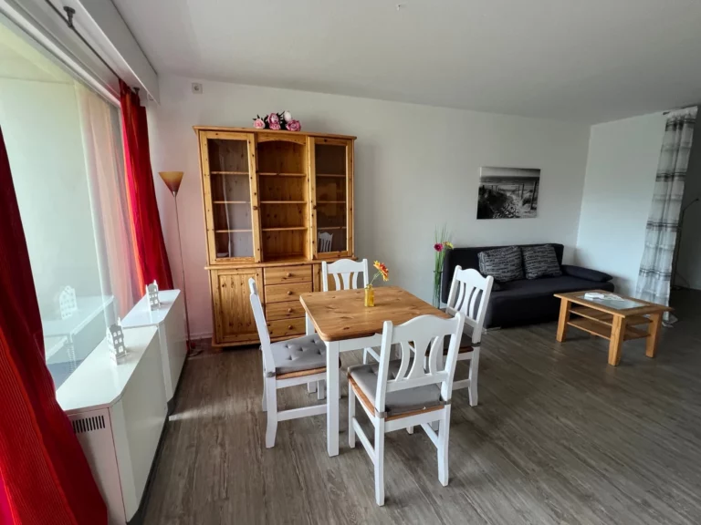 Essbereich im Wohnzimmer